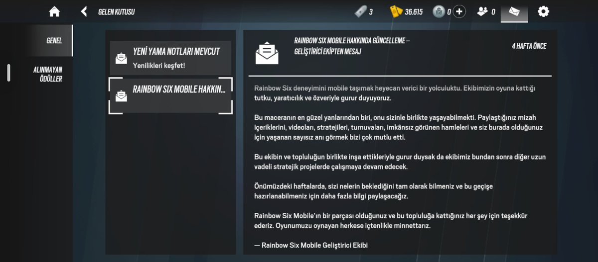 ageofempires2c5's tweet photo. Rainbow Six Mobile oyununa 2027'de veda edecekmişiz! 
Sunucular kapanacak! 

#RainbowSixMobile #Ubisoft #UbisoftNova #RainbowSix https://t.co/XUjTG2FoiN