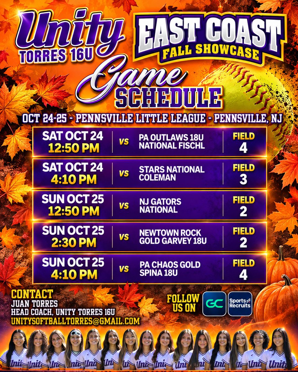 UnityTorres16U's tweet photo. @Lafayette_SB @GoLeopards @LafCol @LafayetteAlumni @pardspotlight @PatriotLeague Come watch us play. https://t.co/d88fewE3zj