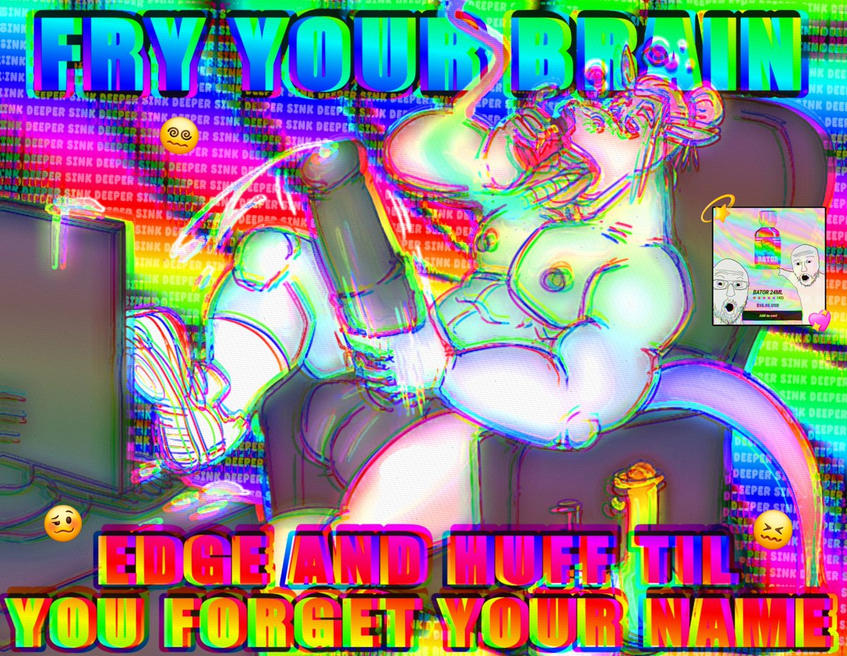 prnwlf's tweet photo. THINKING MAKES IT HARDER TO GET WORSE!!!! 🌈
TRY YOUR BEST TO KEEP THINKING AT A MINIMUM WHILE YOU PLEASURE YOUR PORNSTICK!!!! 🌈
SURRENDER TO YOUR PENIS AND KEEP FUCKING GOONING!!!! 🌈
FORGET EVERYTHING THAT ISN'T PENIS AND PORN!!!! 🌈 https://t.co/rGAWlMtxgr
