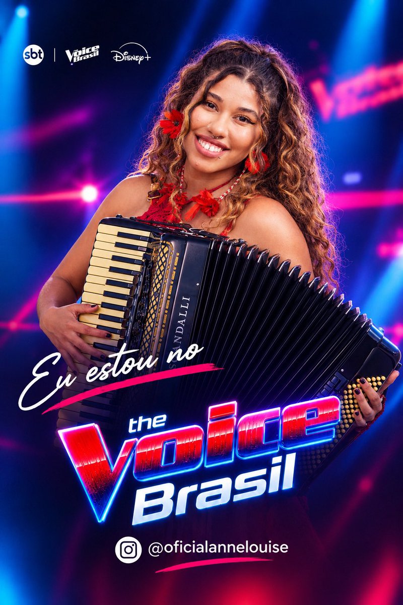 annelouise_ofc's tweet photo. Vai ter Roraimense no The Voice Brasil sim!❤️‍🔥 Feliz demais de representar o Norte com minha voz e sanfona🪗✨ https://t.co/X4mE9pu8if