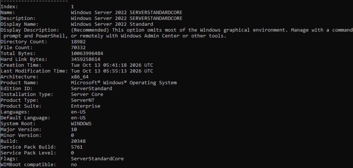 WZorNET's tweet photo. 📋INFO October 20, 2026 #UpdatedOctober2026 ISO's on Visual Studio Subscriptions formerly #MSDN and #VLSC
✔️Windows Server 2022 #LTSC, Version #21H2 (OEM-RET/VOL)
🎯OS Build 20348.5761.fe_release_svc_prod1.261012-1327 with #KB5126655> https://t.co/2J6qs5A5q3
👁️by WZT
👨‍💻@rgadguard https://t.co/RIVMYiGZHb