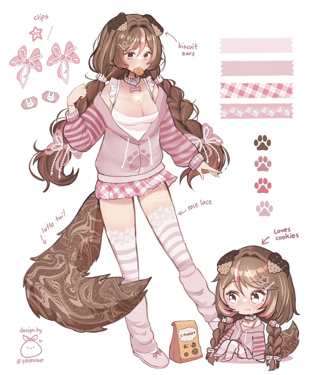 kaiiruqwp's tweet photo. cookie latte pup adoptable ⋆⊹˚🍪☕️₊⊹˚ https://t.co/oYTPudOuHK