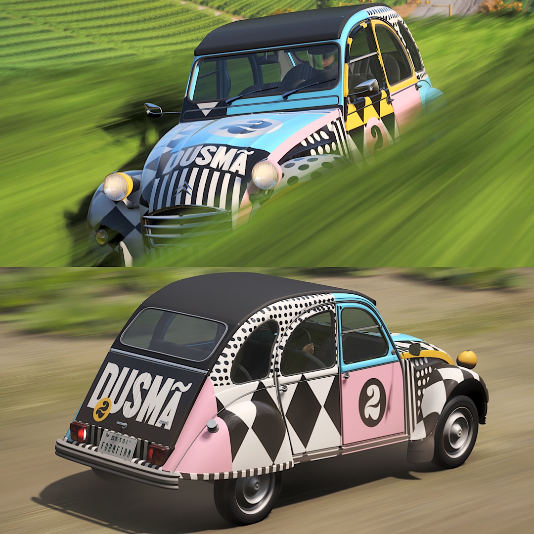 FormFirm's tweet photo. For when you want to deliver a carton of eggs in style within your vineyard.

Art car
SC: 148 362 681

#FH6 #forzahorizon https://t.co/Prb0fLCg0m