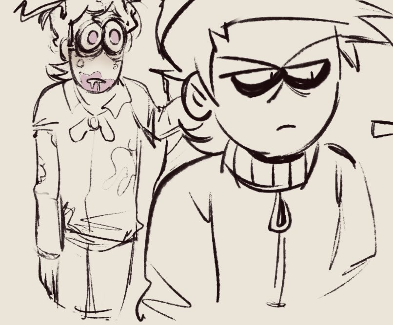 beritty2's tweet photo. cw NSFW 
that damn mushrooms
 #candybat #kevin #streber #spookymonth #art #sketch #doodle https://t.co/XlIPC9zNab