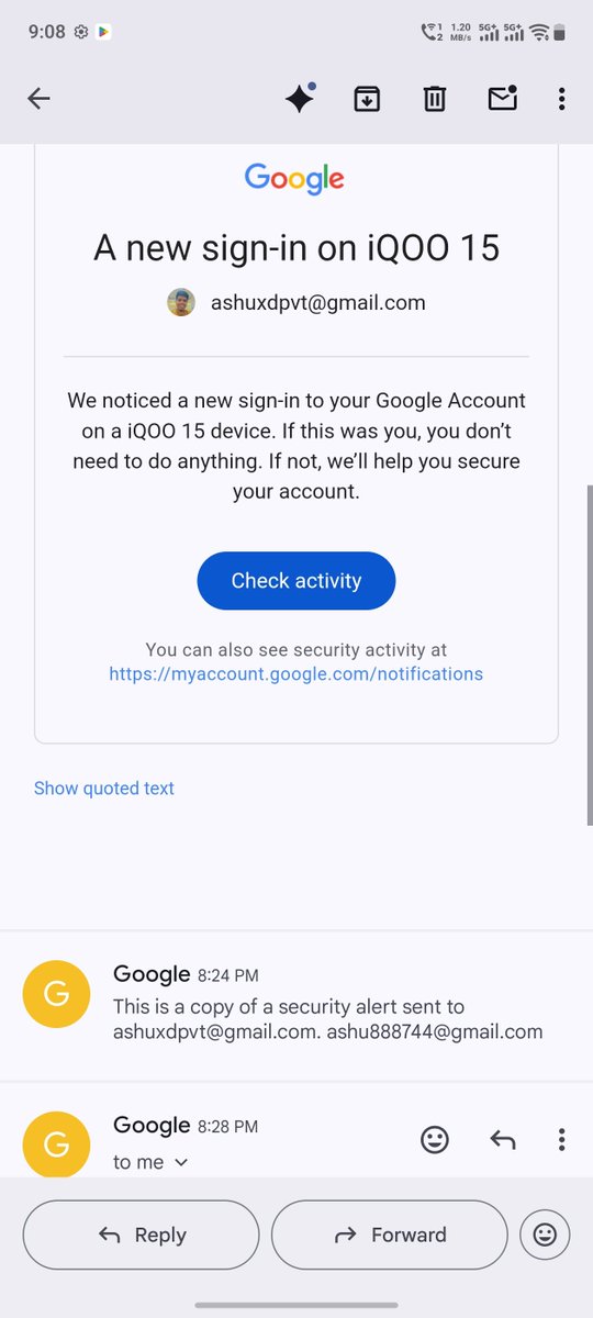 Ashuxdpvt's tweet photo. Hey @Google @googleaccount @Googlelndia @TeamYouTube my account is hacked by someone and he changed my password and also added his mail in parent mail am unable to recover it I have all the proofs that I am the real owner of that account please help me to recover proofs are here https://t.co/nvdfYzz6xX