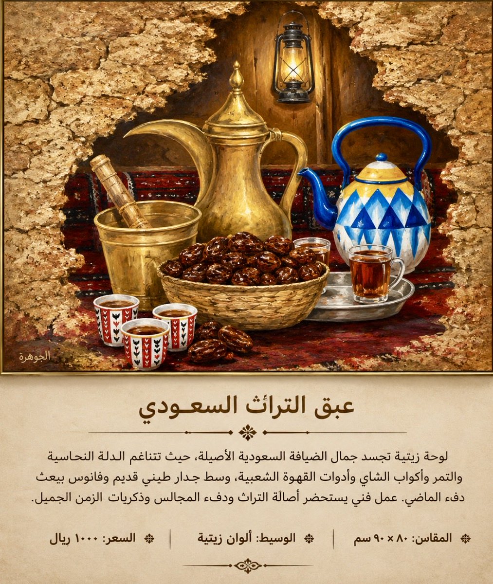 1__aljoharah's tweet photo. من أعمالي الزيتيه 
اللوحه متاحه للاقتناء 
اللوحه 3d https://t.co/uEWzu8RgS4