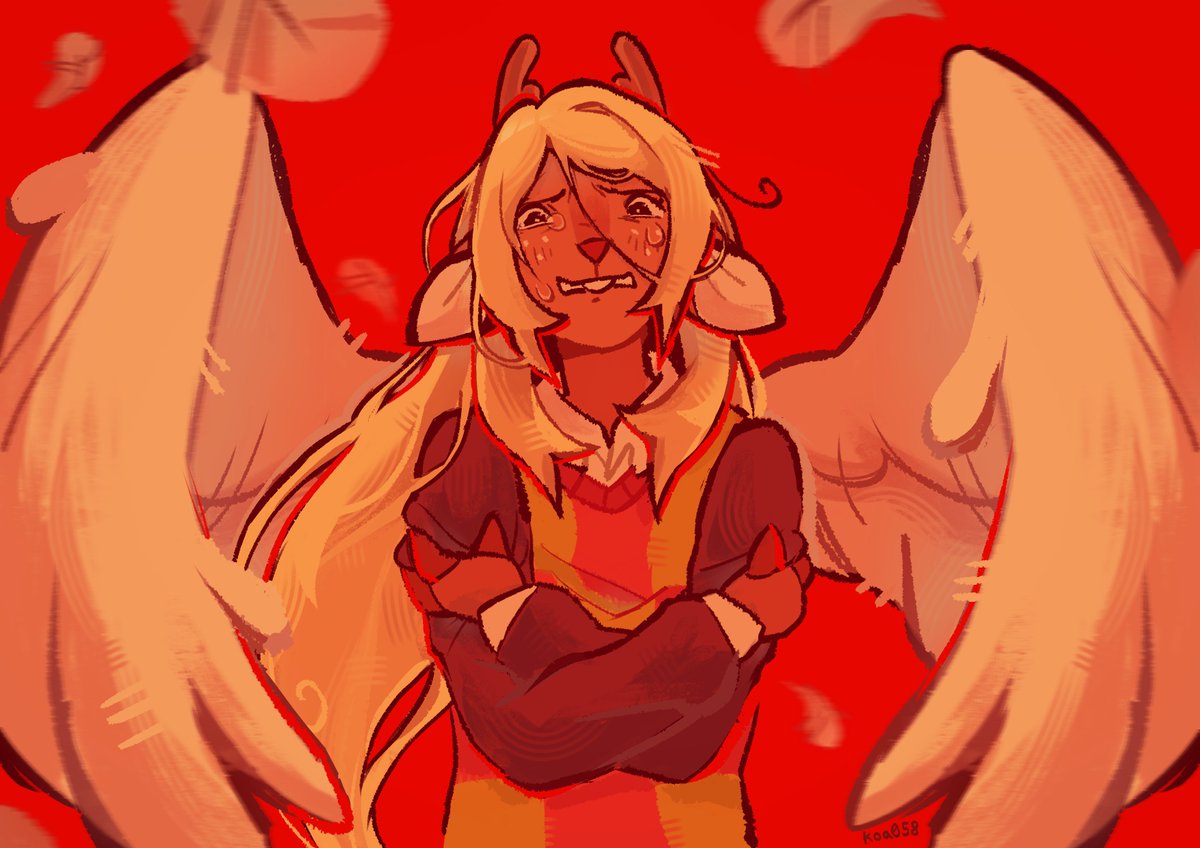 koa058's tweet photo. an angel grew its wings #deltarune #noelleholiday https://t.co/dIu35XsWTF