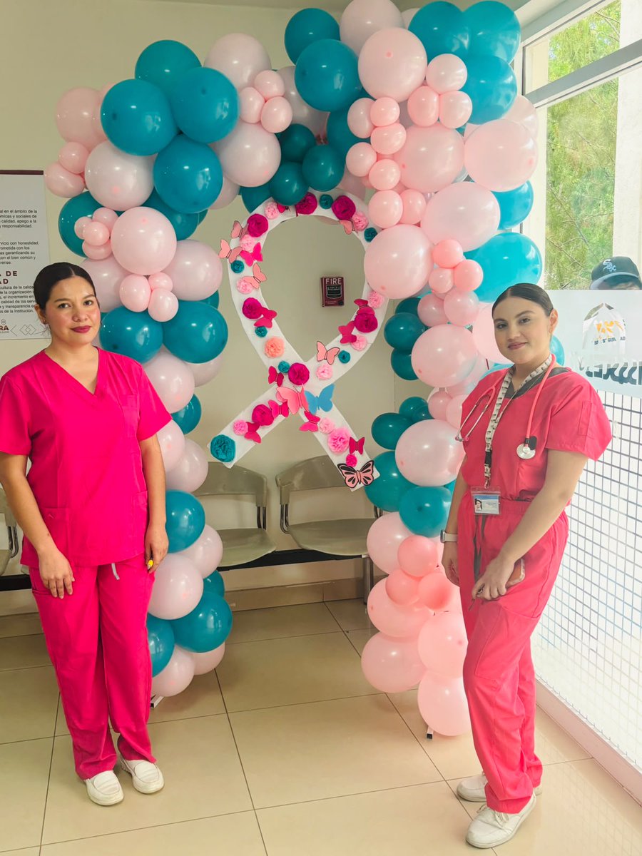 IssstesonGob's tweet photo. 🎀 En el sur de Sonora, estudiantes que realizan su servicio social en el Centro Integral de Atención a la Salud, Unidad Huatabampo, de #ISSSTESON ✅ brindan orientación para la prevención del Cáncer de Mama y del Cuello Uterino.
#JuntasYJuntosContraElCáncer 🙌🏻 https://t.co/crh5Qur8Lg