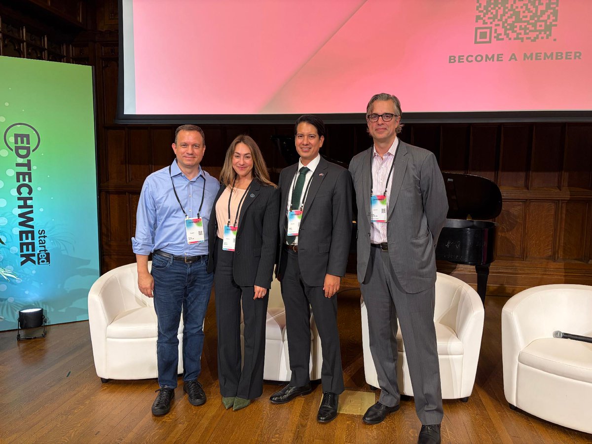 cornell_tech's tweet photo. Empire AI brought together academia, government, and philanthropy to advance AI research. During #EdTechWeek, Cornell Tech Dean Greg Morrisett joined leaders from Empire AI, New York State, and the Sloan Foundation to discuss New York's collaborative approach to AI innovation. https://t.co/DlwJr5X8ek