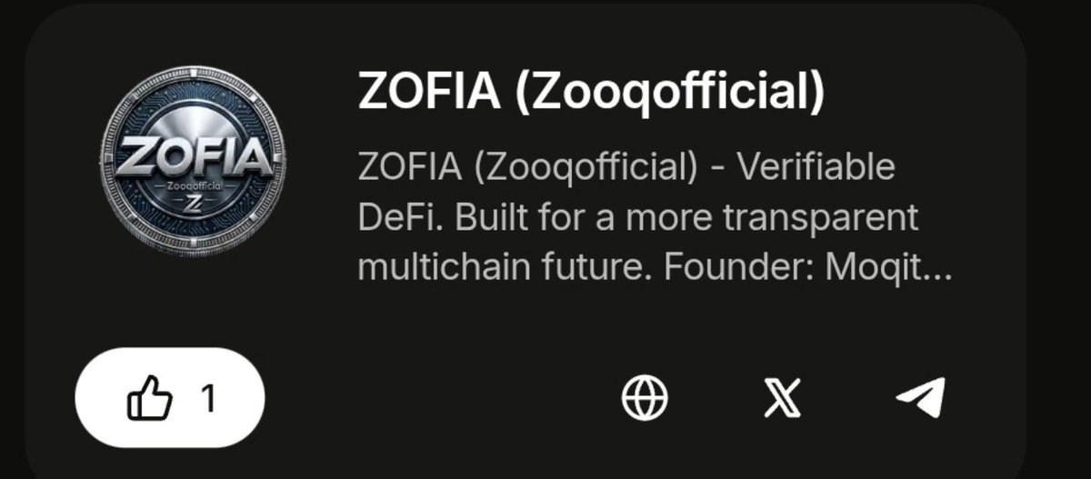 zofiacoin's tweet photo. 🚨 ZOFIA IS NOW LIVE ON https://t.co/qTrOd7DHZy! 🚨

We have officially submitted ZOFIA for a Fundraise Launch on https://t.co/BeGvpsNyV8 to build our Uniswap V4 liquidity pool!

We need YOUR support to show the District team that ZOFIA has a real, active community. 

👇 HOW TO SUPPORT (Takes 5 seconds):
1. Click the link below.
2. Connect your wallet (or simply click).
3. Hit the "👍 Vote" button.

🔗 Vote for ZOFIA here:
https://t.co/XwxrC4clQ4

Let’s push ZOFIA to the #1 spot! 🌊⚓

#ZOFIA #DeFi #DistrictXYZ #Web3 #Base