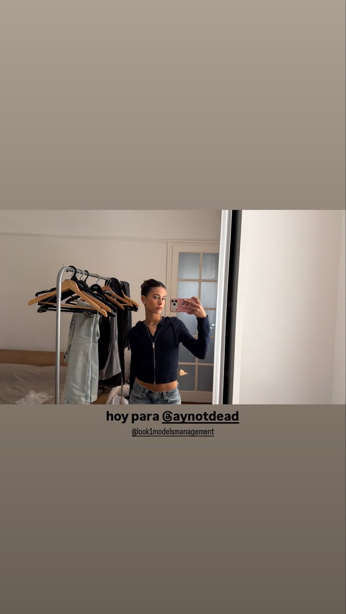 abraldesdata's tweet photo. “hoy para #aynotdead”

📲— Lola Abraldes vía Instagram Stories https://t.co/OPFsV0TNxe