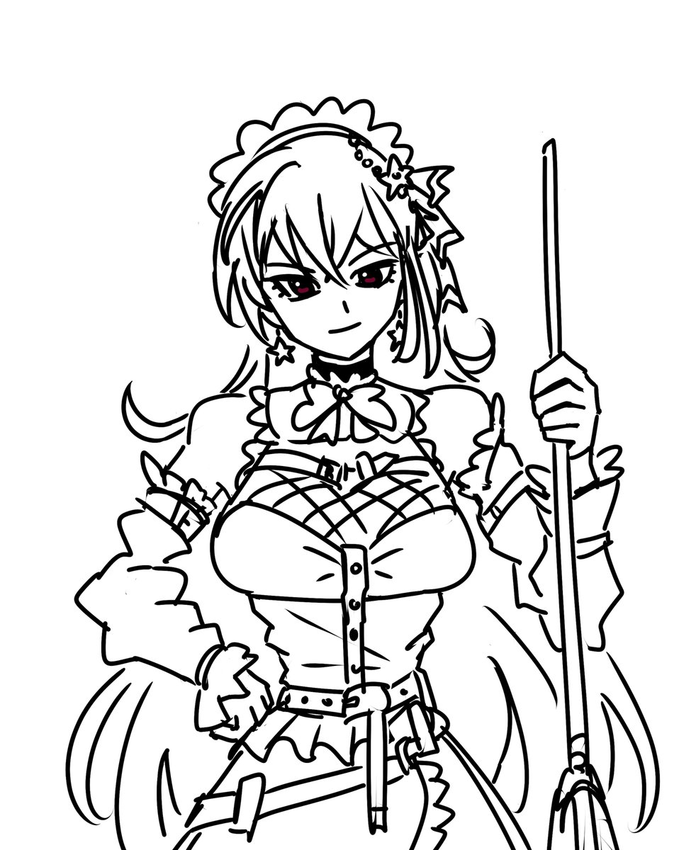 _mono800's tweet photo. @LanPhilia thank you lanpp...here's the lineart on its own...if u want to use... https://t.co/x2S7DCmRpo
