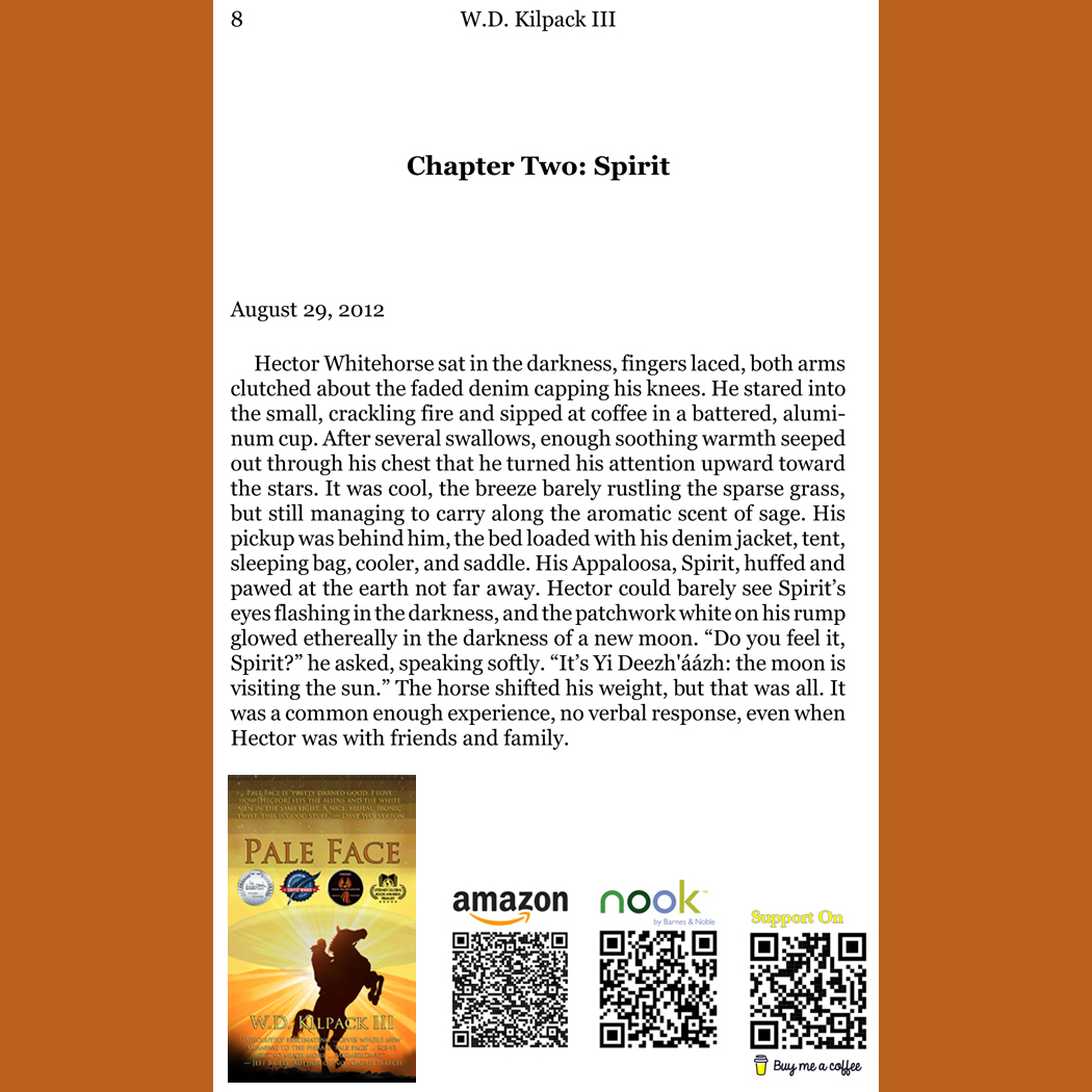 WDKilpack's tweet photo. @FutureFantasy5 An outcast loner survives the impossible. Can he survive becoming the proof that no one can deny? | Tap https://t.co/oUS0R4wVsq
Or Tap https://t.co/fm5cPfXOpG

#Amazon #KU #CulturalIdentity #SciFi #Aliens #Kilpack #Author #PaleFaceMovie #NativeAmericanStories #Navajo #WritersLift https://t.co/cRFtc2mRvk