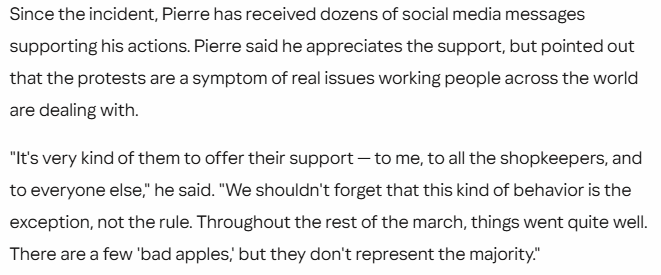 CaptainCommentX's tweet photo. @Leaflit Here's what that guy who was defending the game store thinks of the protests in France. Enjoy😁

https://t.co/fffsB6c4ra https://t.co/9Ev2B8cu4P