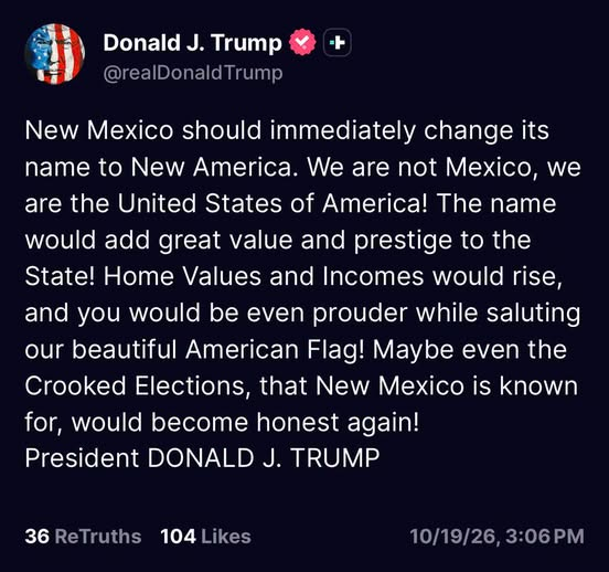RexxSimba's tweet photo. The Trump MAGA madness continues...😠🔥 https://t.co/rs8HzD1Irr