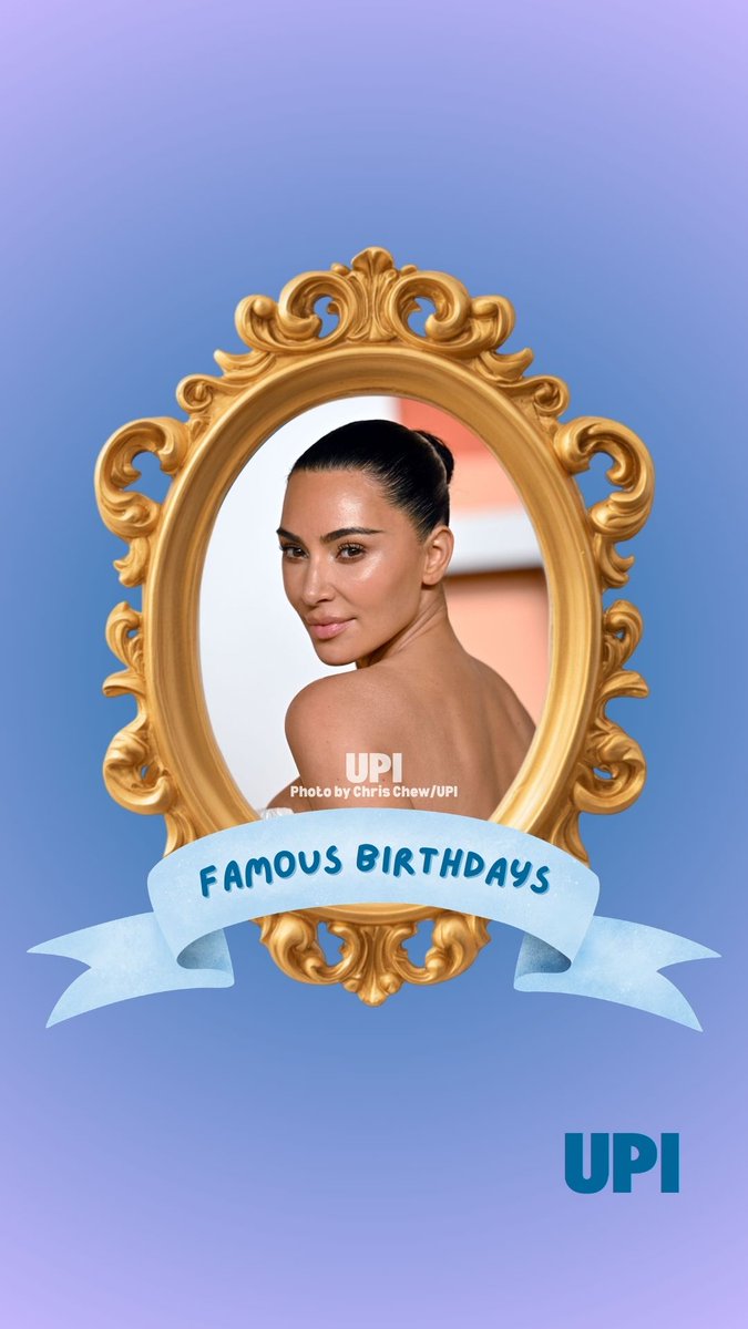 UPI's tweet photo. Oct. 21 birthdays include TV personality and designer Kim Kardashian, who turns 46 🎂 

📸 Photo by Chris Chew/UPI

#FamousBirthdays #KimKardashian #KUWTK https://t.co/p866yw73wZ