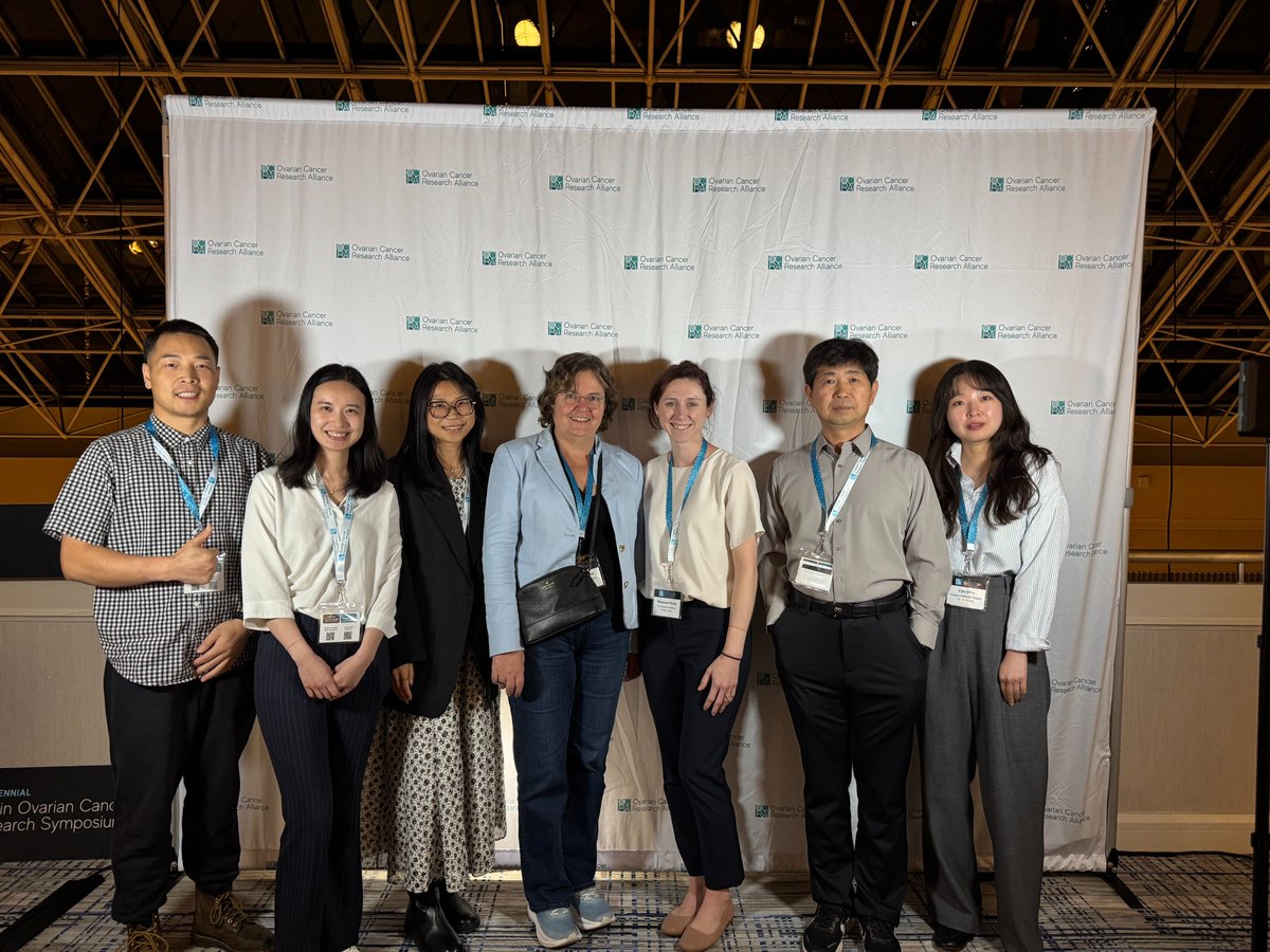 matei_dem's tweet photo. Great meeting for our group from @MethodistHosp and @NorthwesternMed at Marsha Rivkin #OvarianCancer symposium. #OCRA hope. https://t.co/kWIZsthB1S
