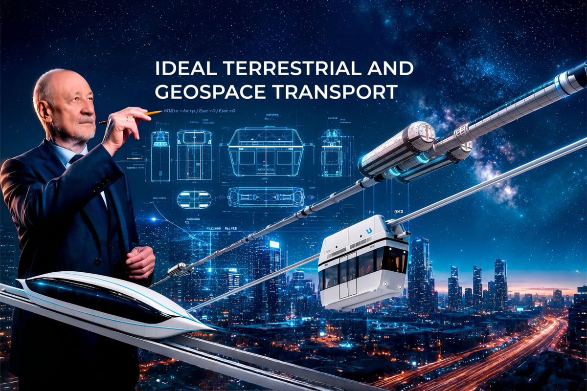 MicronGlobalMC's tweet photo. How can the transport of the future follow the fundamental laws of physics while protecting the planet’s environment?

From land-based uST systems to a safe way for humanity to reach orbit, discover the far-reaching solution proposed for Earth and near space ➡ in Anatoli Unitsky’s new plenary video report.

https://t.co/wYjuLiTOgv

#micronglobalmc