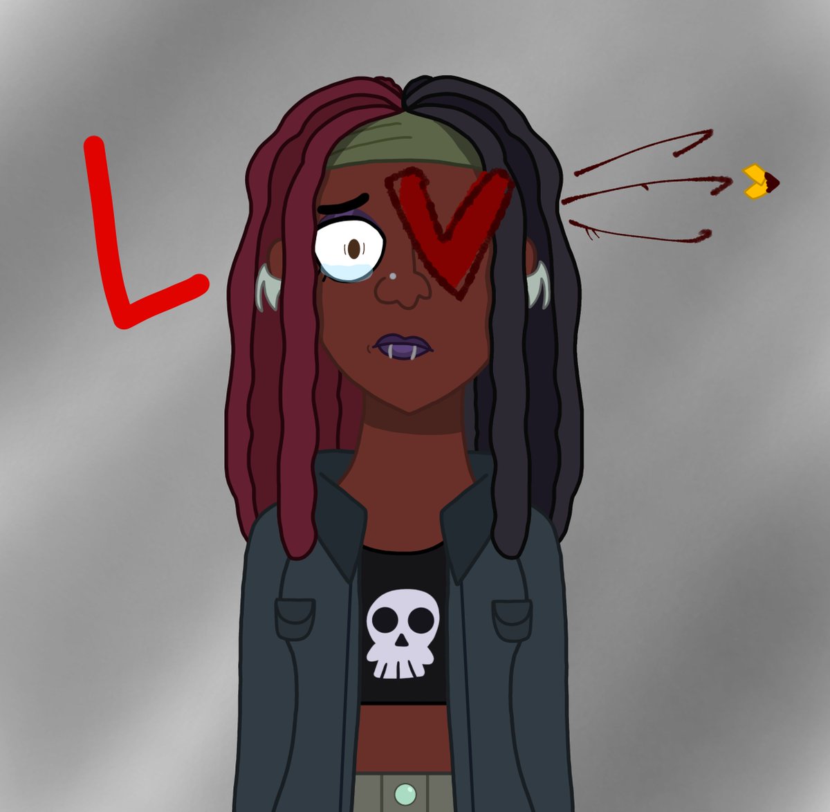 sodavich_'s tweet photo. I also found a couple more art pieces that I drew in the summer.

#disventurecamp https://t.co/DM9icjJsow