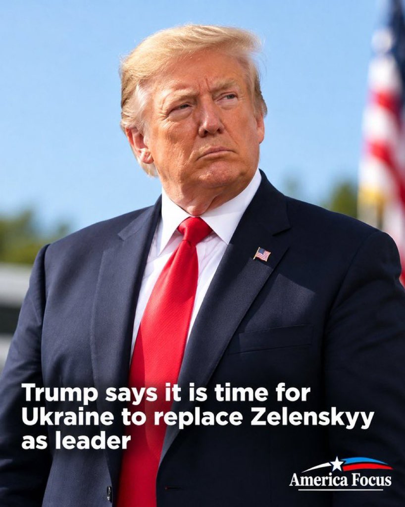 RevealingSecre's tweet photo. 🇺🇲 Trump says it’s time for Ukraine to replace Zelenskyy as leader. 🇺🇦

 Do you agree?

A) Yes 🟢 
B) No 🔴 https://t.co/TLvB28b7oU