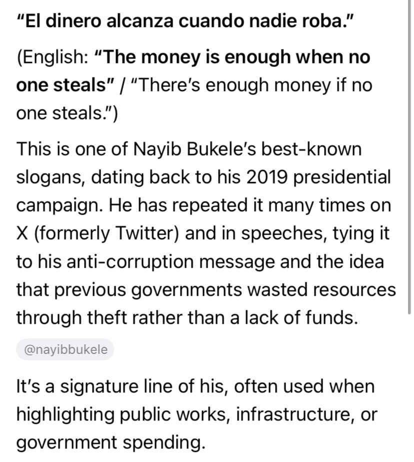 maxkeiser's tweet photo. There’s no property tax in El Salvador. 

The govt. supplies all the programs and services by being efficient, with no corruption. 

Anyone who says property tax is essential to fund government services should study how El Salvador is providing world class services without property tax.  

‘There’s enough money if no one steals’