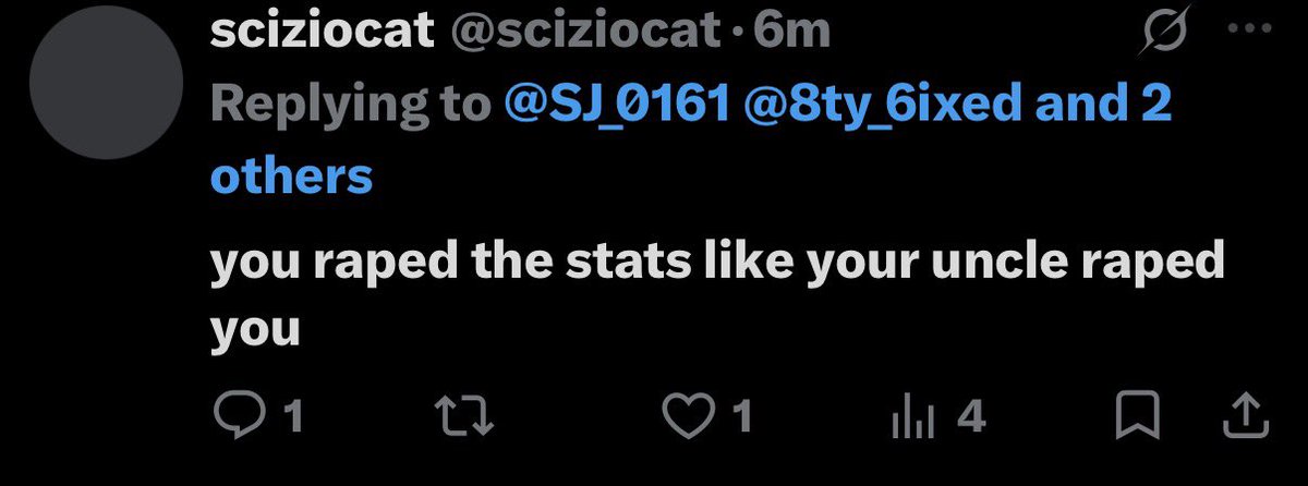 SJ_0161's tweet photo. @sciziocat @8ty_6ixed @noobbricks @Tsire47985037 yeah okay pal sure you have 👍 

don’t hide from your shit joke now twin https://t.co/nfvhd97uR0