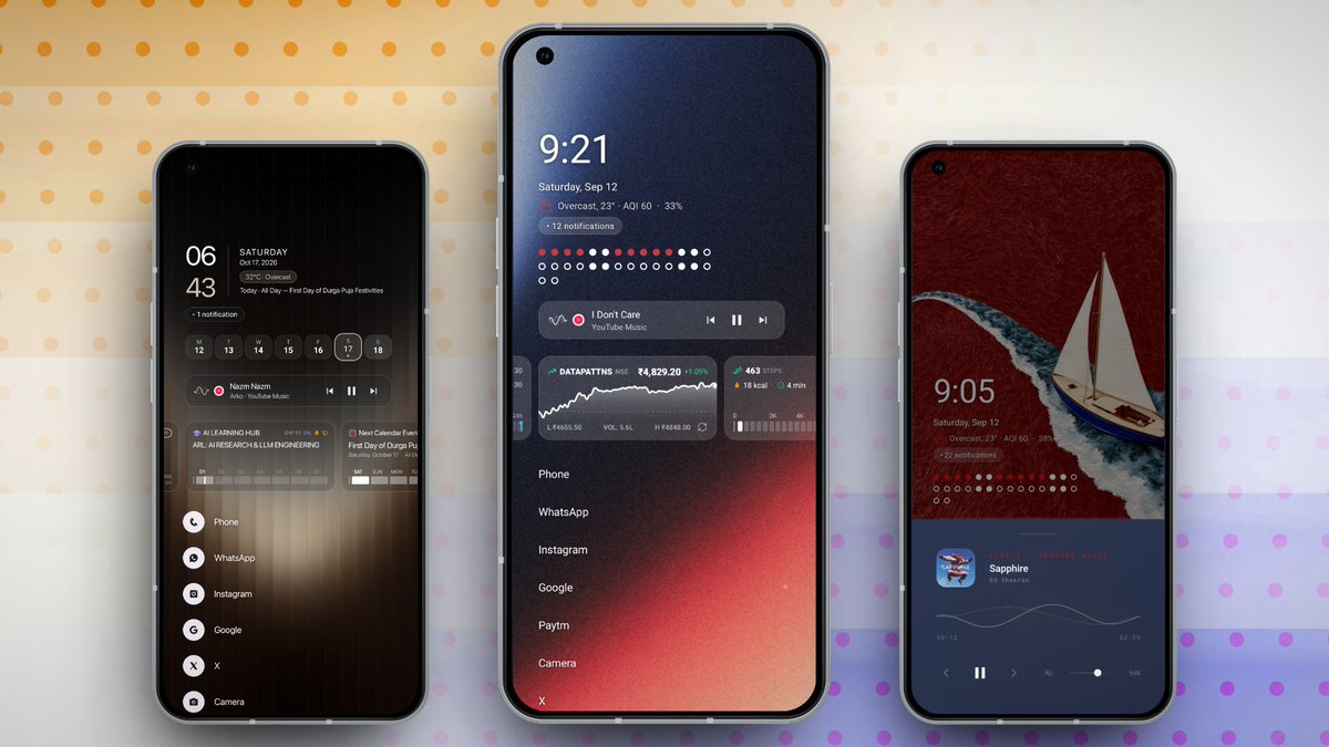 bikiprasad28's tweet photo. my phone home screen was pure chaos. endless folders, random widgets, badges going crazy, apps i never touch.

so i built Zenith launcher - @ZenithAppStudio 

clean, fast, minimal. everything i need is just there. focus mode actually kills the noise when i want to get work done. no bloat, no scrolling just because the screen invites it.

finally feels intentional and its live on Playstore