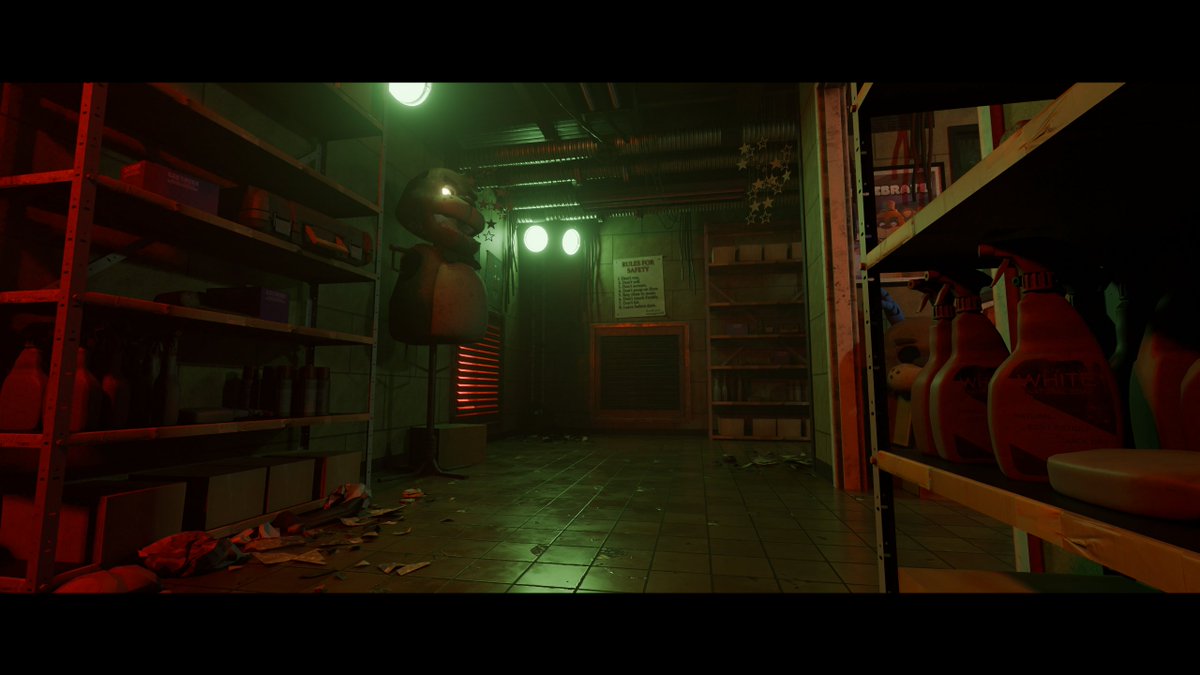 RTVSYFE's tweet photo. Salutations, FNAF 3 Office hallway WIP.
Bob is aura farming..

#FNAF #FNAF3 #Springtrap #Blender #3D #Map https://t.co/suqz8eJGmA