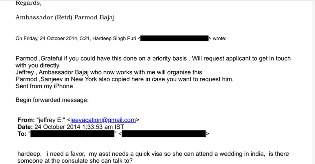rrealsaurabh's tweet photo. WTF, is Hardeep Singh Puri a pedophile?

The email exchange and photos of sitting with Jeffrey Epstein have been leaked. https://t.co/AW6RMstrvv