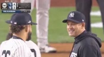 StoolBaseball's tweet photo. Complacency, Disappointment, and Arrogance: The Yankees Are Bringing Back Aaron Boone For a 10th Season, Further Proving Winning a World Series Title Is No Longer a Priority

@BarstoolHubbs https://t.co/4Skw8WOdTK