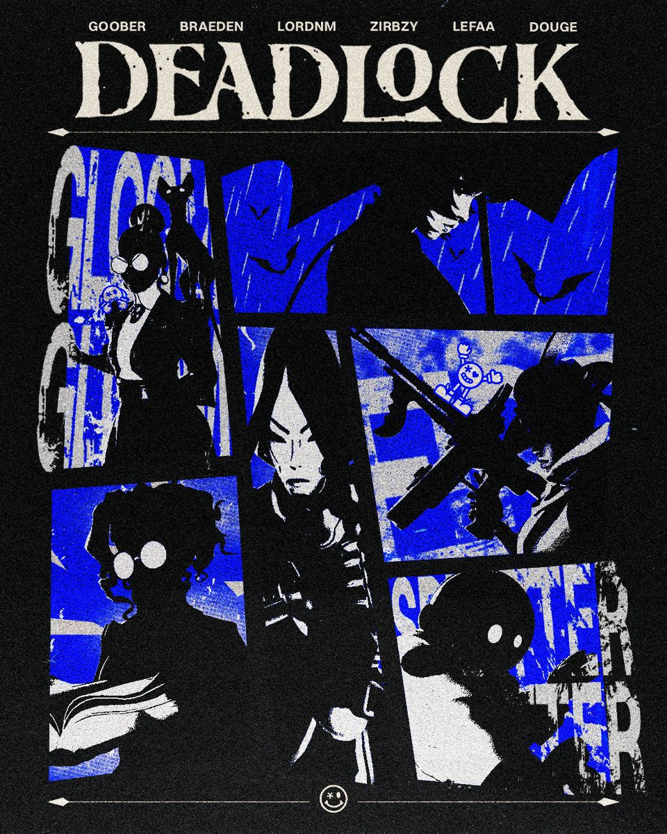 YFP_gg's tweet photo. You already know their names. 

Introducing YFP Deadlock:

🔹 @goober70000
🔹 @braedenfps
🔹 @LordNM_ 
🔹 @Zirbzy
🔹 @LefaaWR
🔹 @dougeonTwitch

📋 @skyza_ow 
💼 @865rayy 

#makePLAYS https://t.co/3sZcFZE1vZ