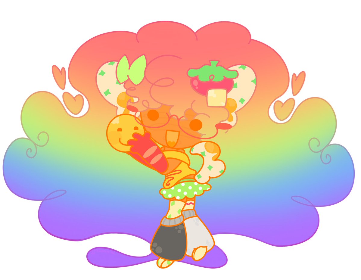 TelamonsTea's tweet photo. Chibi for my strawpage + Verity design https://t.co/upmM4eiPPs