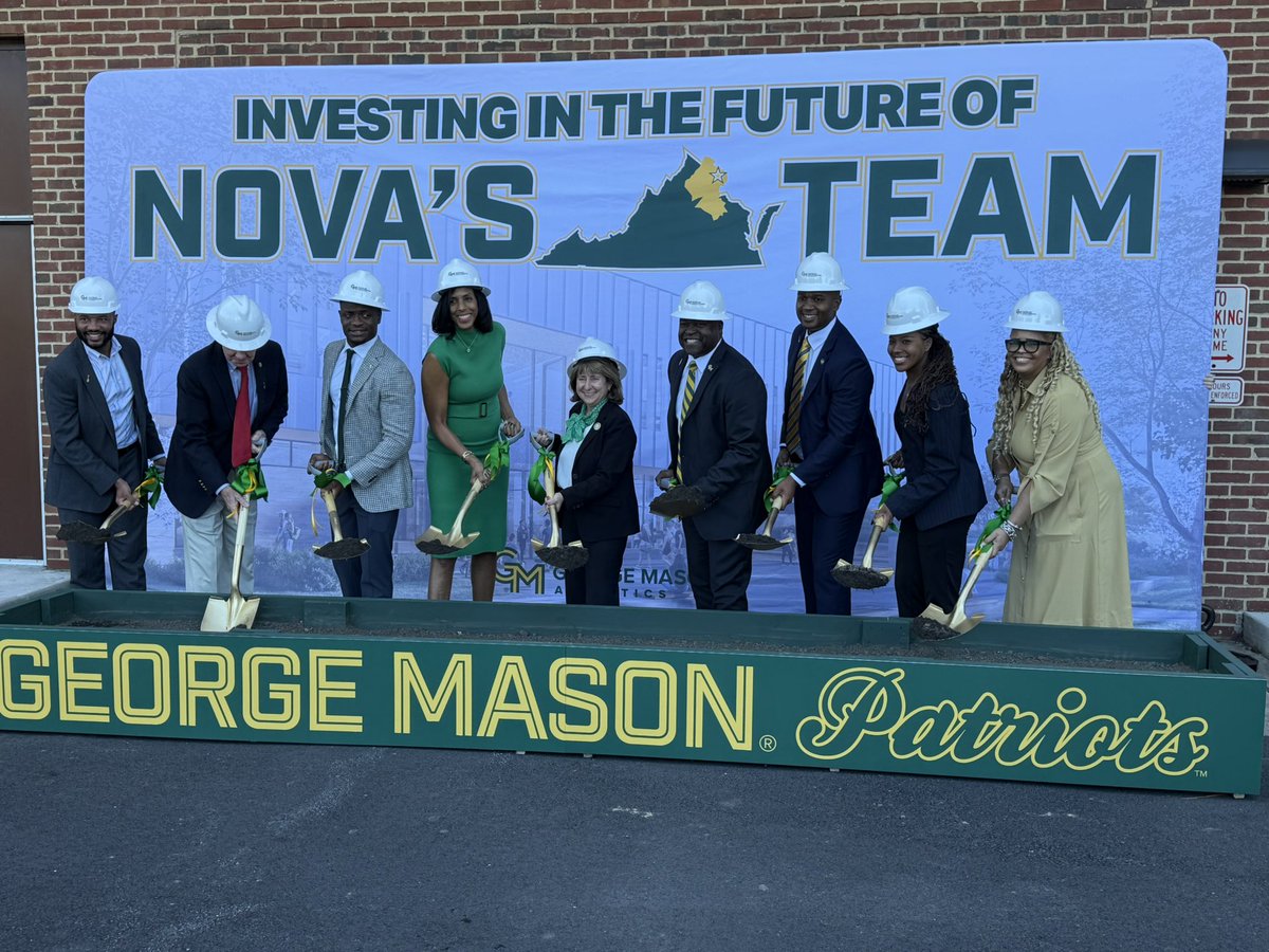 GMUPres's tweet photo. This resource will enhance the success of our student-athletes and provide another doorway through excellence in athletics to engage the community, whose support can bring even greater opportunities for all @GeorgeMasonU students. #MasonNation https://t.co/WQkSusZ2Y6
