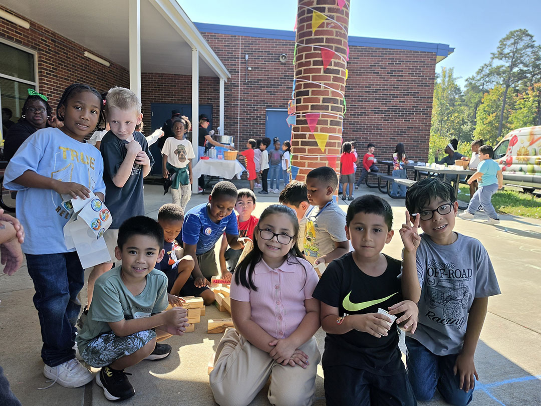 wsfcs's tweet photo. 🎪🎡 The Circus Came to Konnoak🎉
Last Friday, Konnoak brought the big-top excitement to life with a fun-filled Mini Carnival Circus to celebrate #NationalSchoolLunchWeek🎟️
📸 Take a look at the smiles, laughter, and circus fun! @KESExpress24 #CafeteriaCircus #WSFCS #SchoolLunch https://t.co/CYNfZ1PUYY
