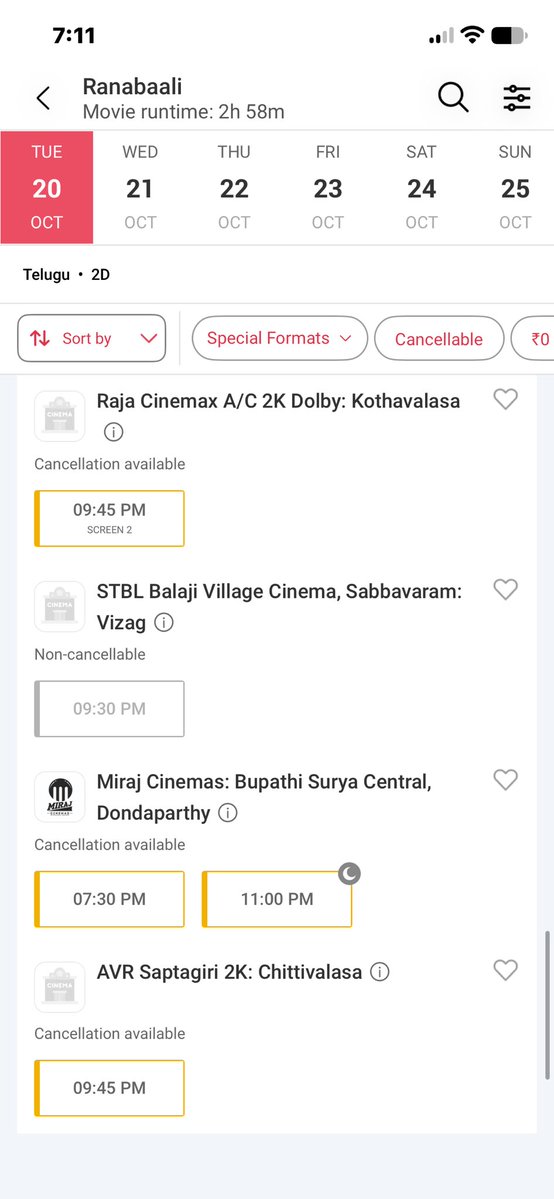 reddyysrishanth's tweet photo. Vanekka ranabaali all most all shows full @TheDeverakonda Vizag lo endhi anna nee power https://t.co/jbpEGxhrig