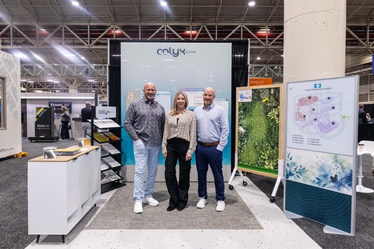 HCDMagazine's tweet photo. New to #HCDcon this year! Visit Calyx by Claridge at Booth 2848 to explore premium glass and porcelain writing surfaces designed to support communication, workflow and patient care in healthcare environments.

Learn more: https://t.co/ViTWRYqXTq https://t.co/wOMkRi7ziL