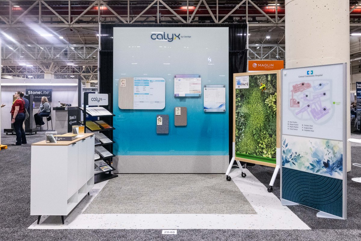 HCDMagazine's tweet photo. New to #HCDcon this year! Visit Calyx by Claridge at Booth 2848 to explore premium glass and porcelain writing surfaces designed to support communication, workflow and patient care in healthcare environments.

Learn more: https://t.co/ViTWRYqXTq https://t.co/wOMkRi7ziL