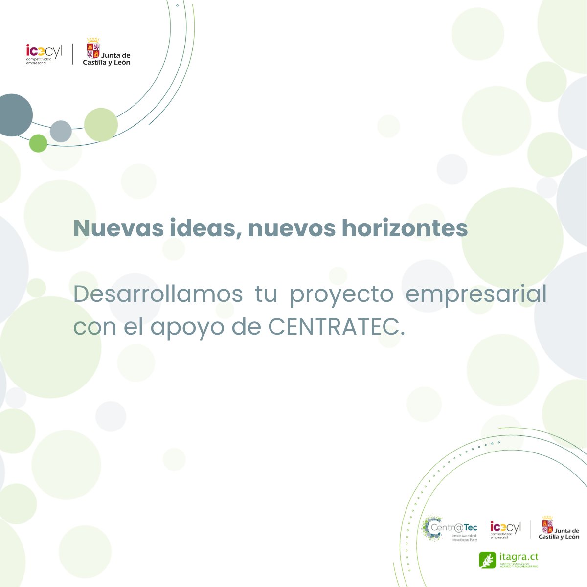 ITAGRACT's tweet photo. 🌍 Tu empresa puede innovar más allá de las fronteras.
Desde @ITAGRACT , con #CENTRATEC, te ayudamos a identificar convocatorias europeas de I+D+i y preparar propuestas competitivas para impulsar tu proyecto.
📩 ¡Cuéntanos tu idea!
https://t.co/fUjenyIIH6
#ICECYL #RIS3CYL https://t.co/w7rEtz8xdf