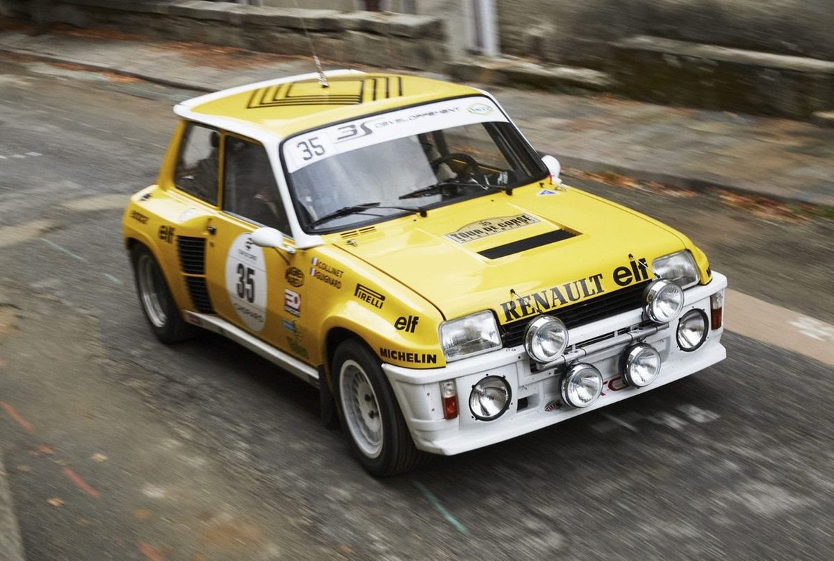 Blogaraje's tweet photo. !Feliz #martes! #Renault #5Turbo #80scars https://t.co/CTwpLGtpSH