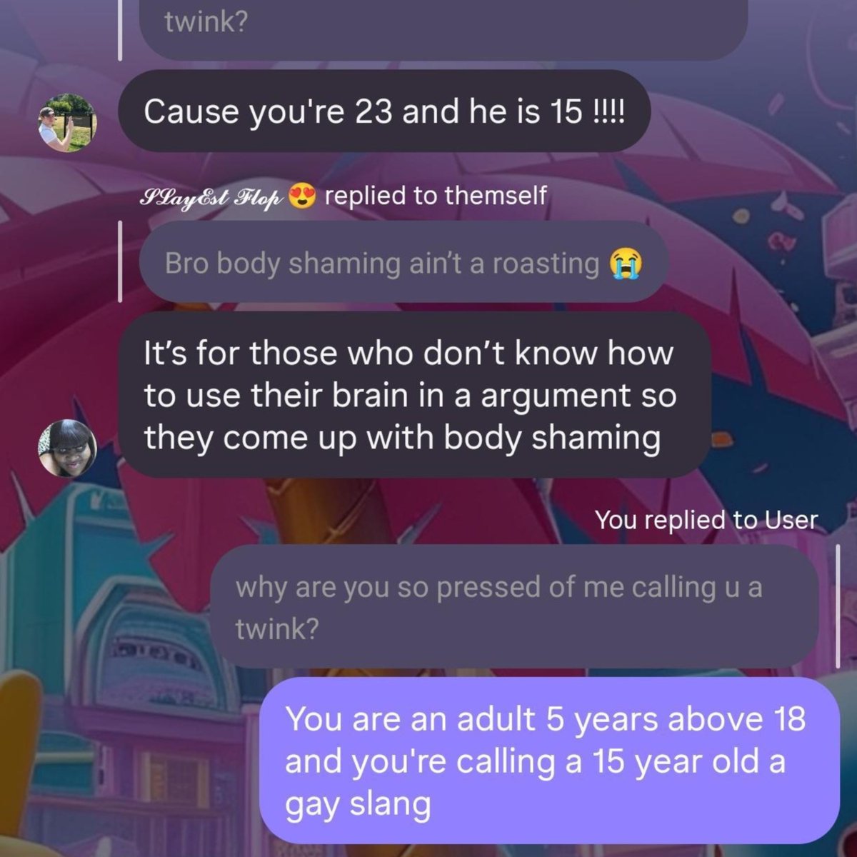wbwags's tweet photo. @ChasetheSilent @kryst4lss @Randomieshere2 @melsgutter @iknowit2iguess @crybabycain2 @Someonenuyu @ftwrntltc @shawnxhendricx Got mad at me for blocking him on my priv and enforcing boundaries (fyi he was 23 and I was 15) https://t.co/upxudOHqce