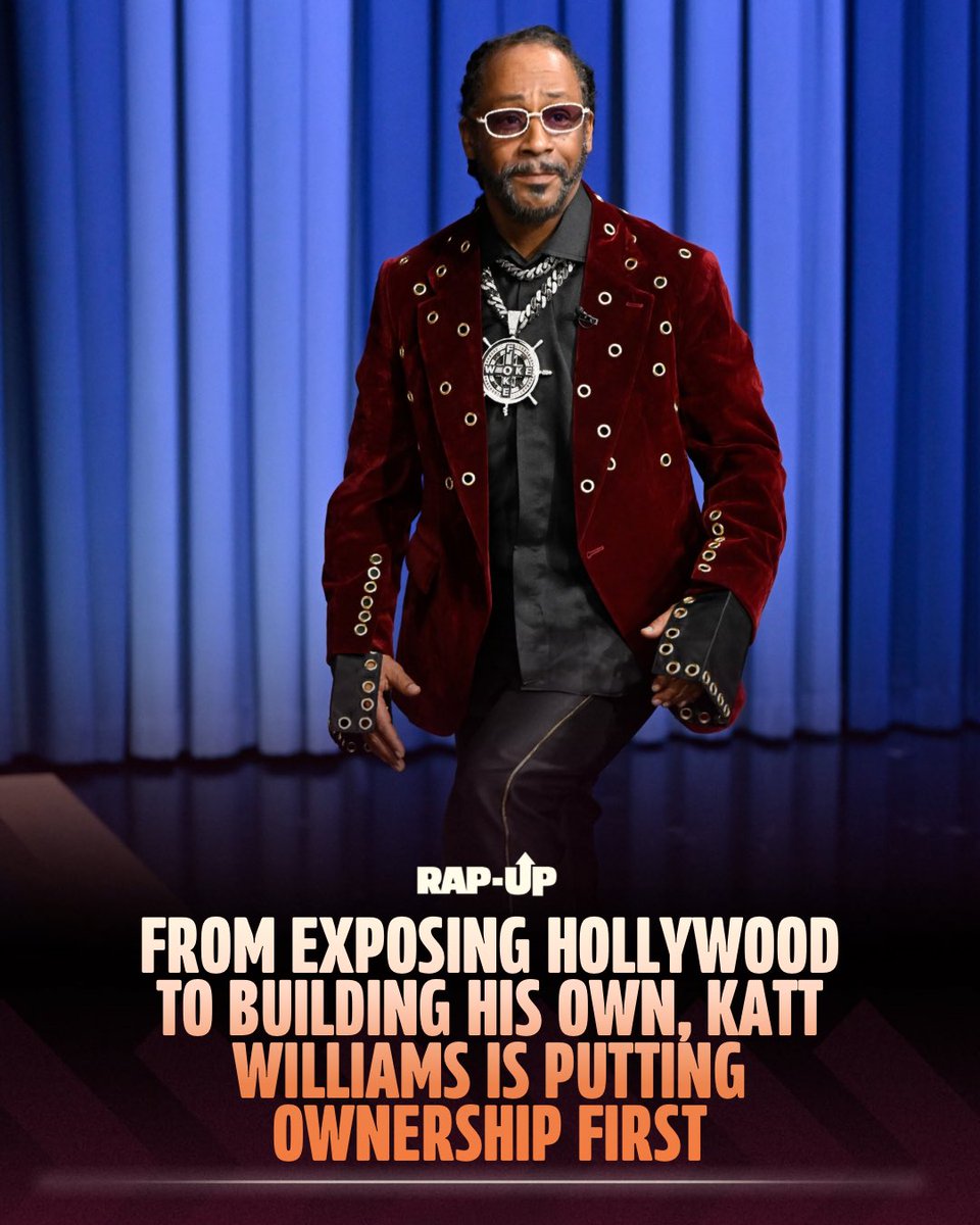 RapUp's tweet photo. Katt Williams is going from calling out Hollywood to building his own! 🎬🔥 The comedian is developing Kemet Movie Works in Alabama to open doors for Black creatives and future storytellers.

Can Katt build an empire like Tyler Perry? https://t.co/Mu3pLerZQG