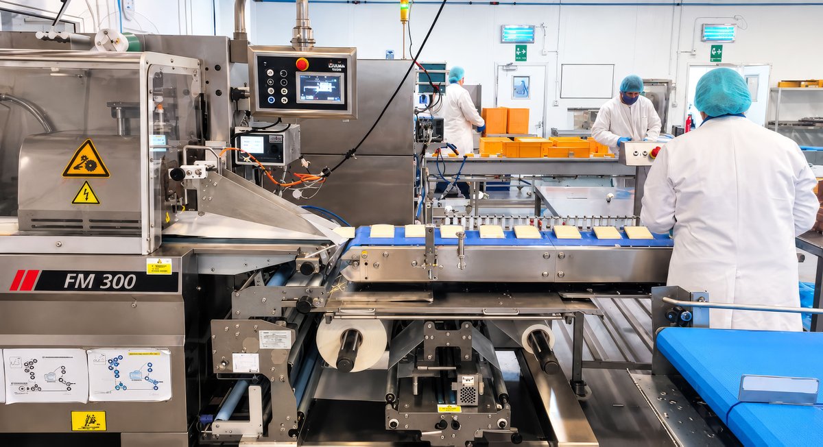 Engupdate's tweet photo. ULMA flow wrappers help Eurilait increase uptime and cut packaging waste

#FlowWrapping #PackagingWaste #FoodManufacturing #SustainablePackaging

https://t.co/rGLJNJocgS https://t.co/NBl5rGu8uh