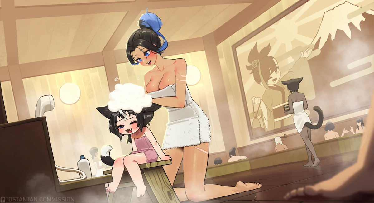 Tos_Tantan's tweet photo. Commission for @ TheVagrantGale https://t.co/3JDVsXn65Q