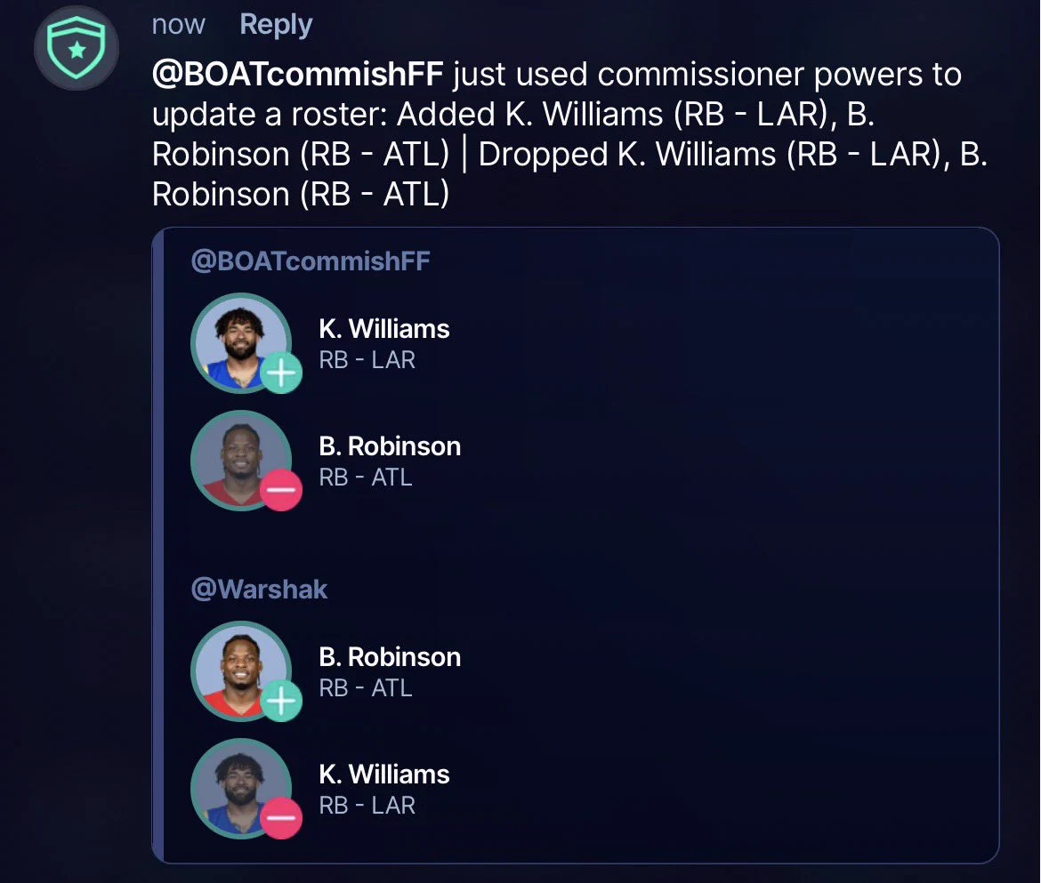 The B.O.A.T. Commish ⛵️ on X: 