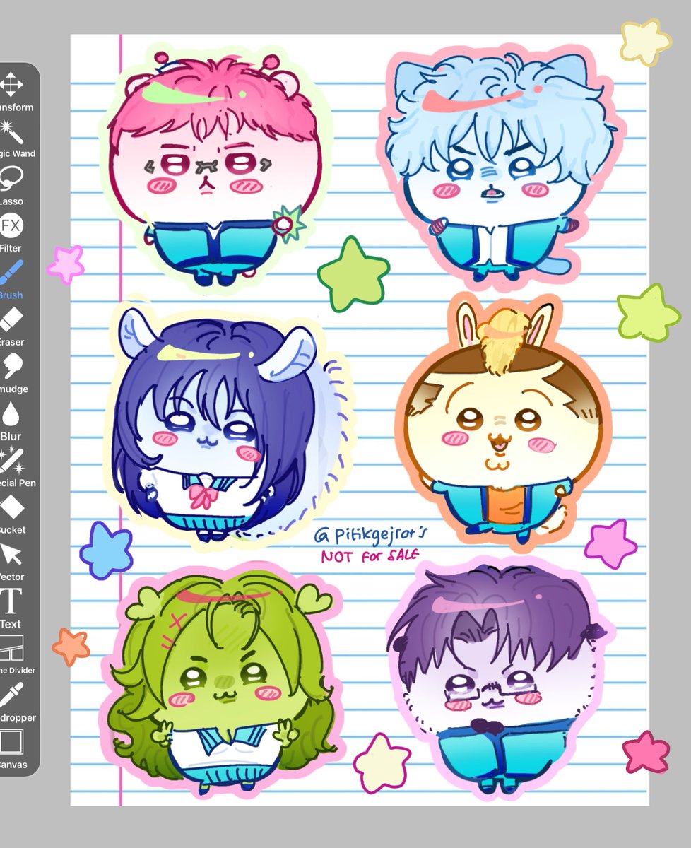 pitikgejrot's tweet photo. #CF23 saiki x chiikawa for freebie :3 ⊹ ࣪ ˖ https://t.co/ReYI1VYR8l