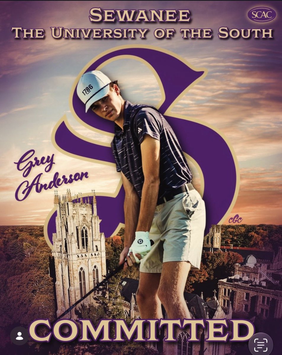 VOL_Chad's tweet photo. My son committed to play golf for @SewaneeTigers. Pumped for him!

One of the most beautiful campuses in 🇺🇸 &amp; the best on campus golf course in TN. 

It is a special place. https://t.co/ZXyRWzwCXB