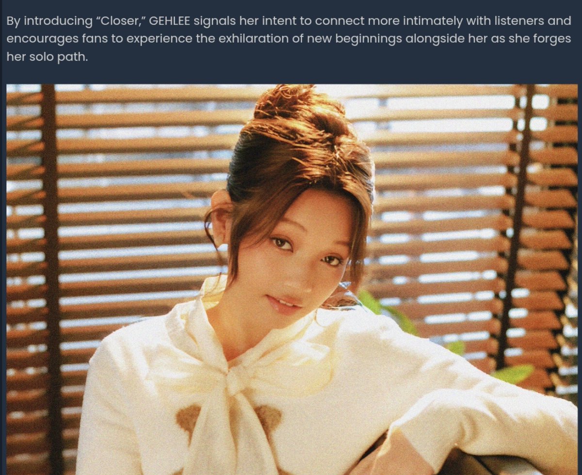 RV_UNIS_Ria's tweet photo. [📰] #Gehlee | News Feature 

"𝑨𝒄𝒄𝒐𝒎𝒑𝒂𝒏𝒚𝒊𝒏𝒈 𝒕𝒉𝒆 𝒓𝒆𝒍𝒆𝒂𝒔𝒆 𝒊𝒔 𝒂 𝒎𝒖𝒔𝒊𝒄 𝒗𝒊𝒅𝒆𝒐 𝒑𝒓𝒆𝒎𝒊𝒆𝒓𝒊𝒏𝒈 𝒕𝒉𝒆 𝒔𝒂𝒎𝒆 𝒅𝒂𝒚 𝒐𝒏 𝒕𝒉𝒆 𝑼𝒏𝒊𝒗𝒆𝒓𝒔𝒂𝒍 𝑹𝒆𝒄𝒐𝒓𝒅𝒔 𝑷𝒉𝒊𝒍𝒊𝒑𝒑𝒊𝒏𝒆𝒔 𝒀𝒐𝒖𝑻𝒖𝒃𝒆 𝒄𝒉𝒂𝒏𝒏𝒆𝒍. 

𝑻𝒉𝒆 𝒗𝒊𝒅𝒆𝒐 𝒔𝒉𝒐𝒘𝒄𝒂𝒔𝒆𝒔 𝑮𝑬𝑯𝑳𝑬𝑬’𝒔 𝒄𝒉𝒂𝒓𝒊𝒔𝒎𝒂 𝒂𝒏𝒅 𝒔𝒕𝒚𝒍𝒆, 𝒉𝒊𝒈𝒉𝒍𝒊𝒈𝒉𝒕𝒊𝒏𝒈 𝒉𝒆𝒓 𝒂𝒑𝒑𝒆𝒂𝒍 𝒂𝒔 𝒂 𝒓𝒊𝒔𝒊𝒏𝒈 𝑮𝒍𝒐𝒃𝒂𝒍 𝑭𝒊𝒍𝒊𝒑𝒊𝒏𝒂 𝒂𝒓𝒕𝒊𝒔𝒕 𝒘𝒊𝒕𝒉 𝒂 𝒅𝒊𝒔𝒕𝒊𝒏𝒄𝒕𝒊𝒗𝒆 𝒗𝒊𝒔𝒖𝒂𝒍 𝒂𝒏𝒅 𝒎𝒖𝒔𝒊𝒄𝒂𝒍 𝒇𝒍𝒂𝒊𝒓."

- Daily Feed Planet | 10.20.27
🔗https://t.co/tBKRmWOAVO