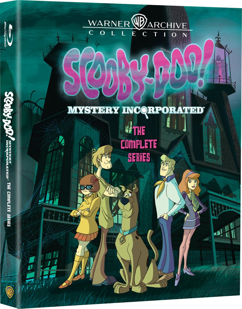 AnimationOnMax's tweet photo. Complete series Blu-ray sets for Scooby-Doo! Mystery Incorporated, Adventure Time, and Regular Show are out today! https://t.co/qAQnD1TTFk