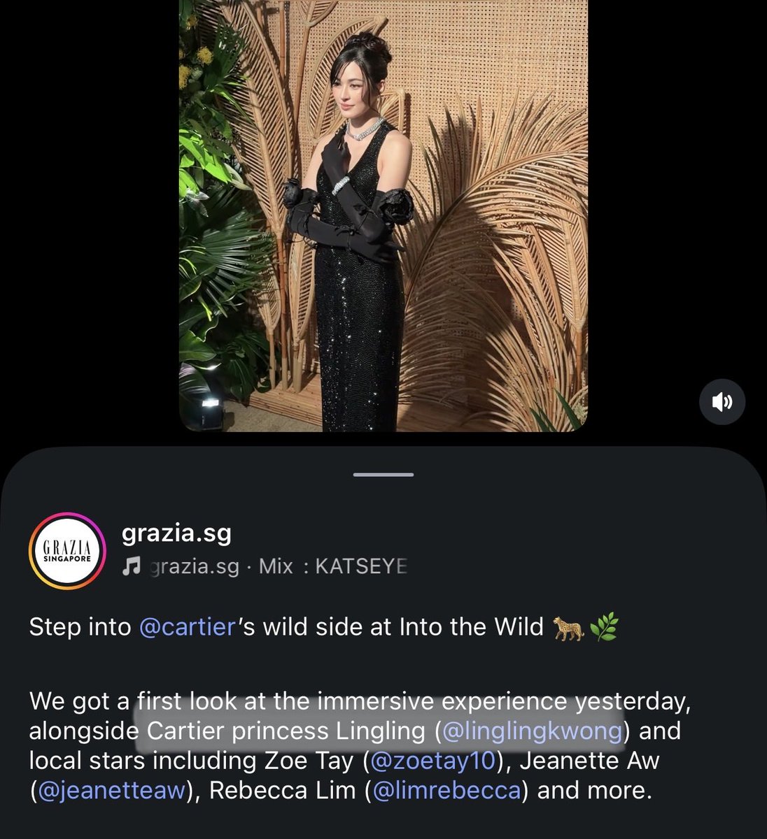 vlrp01's tweet photo. Grazia Singapore called Lingling "CARTIER PRINCESS". 🐆👸🏻✨

👏🏻 LINGLING KWONG = CARTIER PRINCESS 👏🏻

LINGLING X CARTIER 
#LinglingCartierIntoTheWild
#LinglingKwong #CartierIntoTheWild https://t.co/NGqvkbzJfm