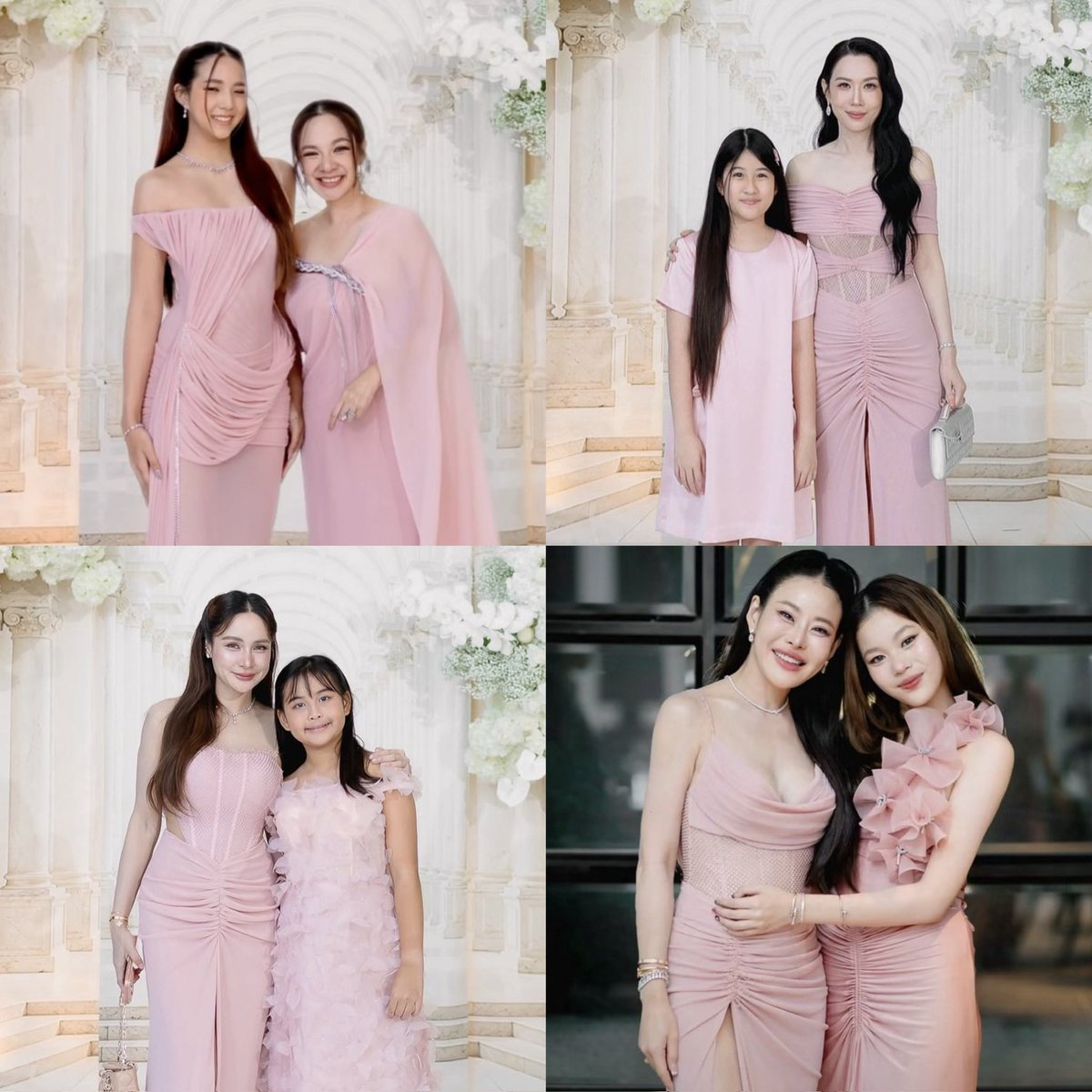 catteryphy's tweet photo. บรรดาลูกสาวของเพื่อนเจ้าสาวพี่โอ๋ 💕💝เห็นเด็ก ๆ กันมาตั้งแต่ตัวเล็กตัวน้อย จนตอนนี้โตเป็นสาวกันหมดแล้ววว เวลาผ่านไปไวมากจริง ๆ ลูกไม้หล่นไม่ไกลต้นเลย 🫶🏻 #โอ๋ภัคจีรา #โอ๋เบียร์ https://t.co/I98REUTTKp